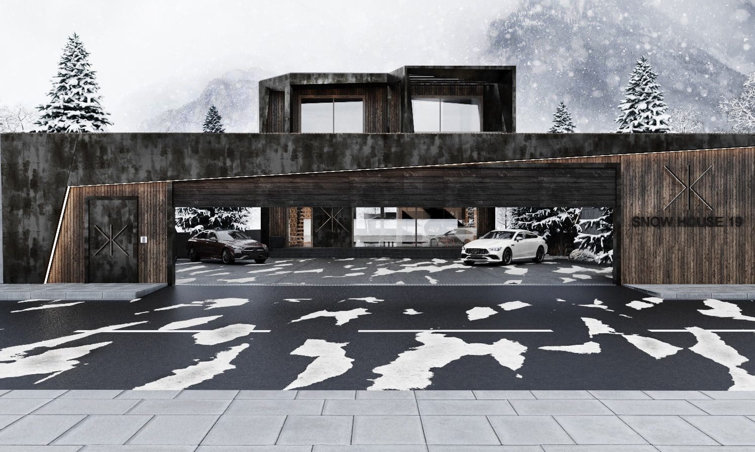 Beautiful view of Norwegian Life Style Scandinavian Penthouse